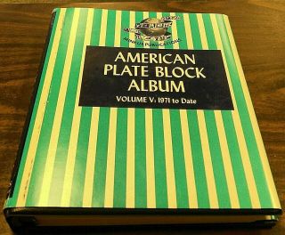 Minkus American Plate Block Album