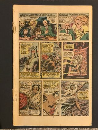 Giant - Size X - Men 1 – 1st Appearance Of Team – Missing Front/back Cover