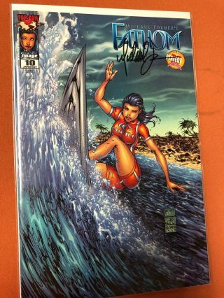 Fathom 10 (1999) Dynamic Forces Top Cow/image Michael Turner Signed Variant