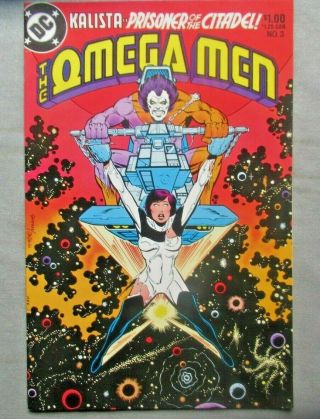Dc Comics The Omega Men 3 1st Lobo Vf Combined