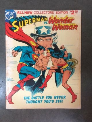 Dc Limited Collectors Edition Superman Vs.  Wonder Woman - C - 54