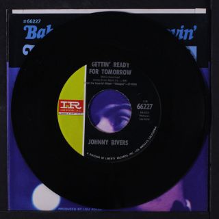 JOHNNY RIVERS: Baby I Need Your Lovin ' / Gettin '.  45 (PS top) Rock & Pop 4