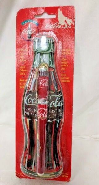 Coca - Cola Collectible Pen And Case