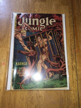 Jungle Comics 144 Kaanga Quest Of The Dragon’s Claw - Low Grade - 1951