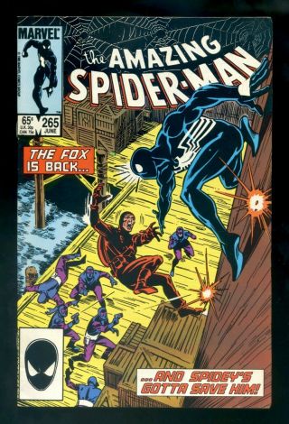 The Spider - Man 265 Marvel 1985 Fn/vf