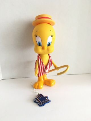 1990 Applause 7 " Looney Tunes Collector Doll Figure Tweety Bird Warner Bros Vtg