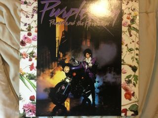 Prince And The Revolution " Purple Rain " Vinyl Lp 1st Press 1984 W/o Poster