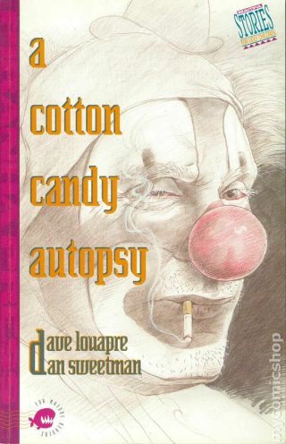 A Cotton Candy Autopsy Sc (piranha Press) 1 - 1st 1990 Vf Stock Image