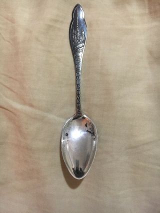 Vintage Carlsbad Caverns Mexico Sterling Silver Spoon