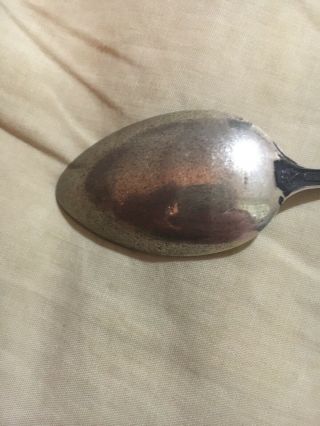 Vintage Carlsbad Caverns Mexico Sterling Silver Spoon 4