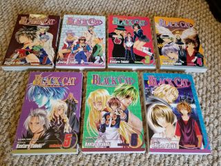 Black Cat Manga Complete Set: Volumes 1 - 20 Kentaro Yabuki 3