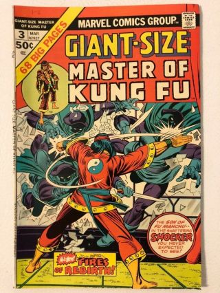 Master Of Kung Fu “giant Size” 3 1975