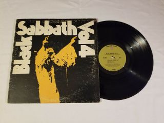 Black Sabbath Vol.  4 1972 Vinyl Record Bs 2602 Gatefold Vg