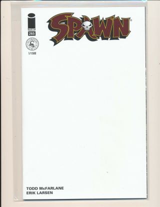 Spawn 265 (1992) Blank Variant Cover Nm -