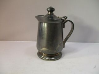 Vintage International Silver Co Silver Plate 4 Oz Creamer 18/10 Stainless Lined