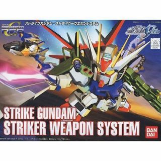 Bandai Sd Gundam Strike Gundam Striker Weapon System Sd 259 Gundam Model Kits
