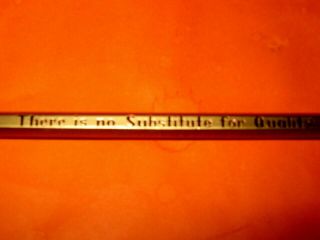 Vintage Arnott ' s Famous Biscuits Gold & Red Promotional Advertising Pencil 3