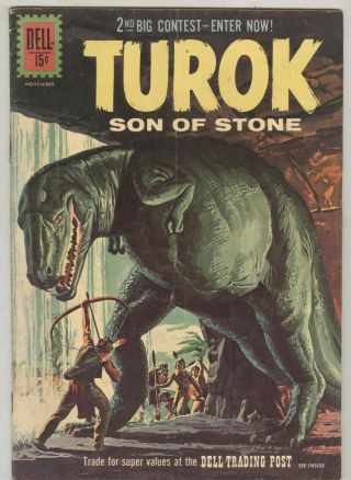 Turok Son Of Stone 25 90 September 1961 Vg
