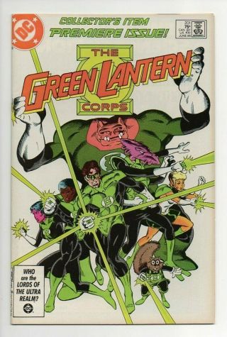 Green Lantern Corps 201 (june 1986,  Dc Comics) 1st Appearance Kilowog