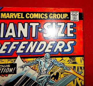 Giant - Size Defenders 1 - Dr.  Strange,  Sub - Mariner,  Hulk,  And Vakyrie (1974)