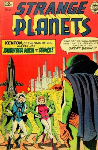 1951964 Strange Planets 16 Comics Sci - Fi Comic Book A2