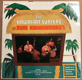 The Hawaiian Surfers At Duke Kahanamoku 