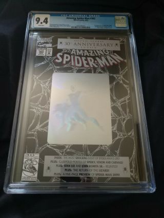 Cgc 9.  4 Spider - Man 365 (30th Anniversary) - White Pages/brand Case