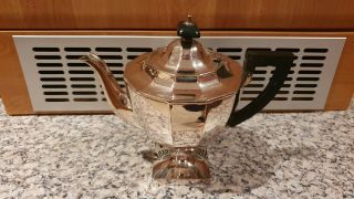 Vintage Silver Plate Coffee/tea Pot