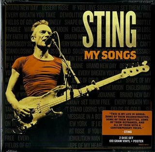 Sting My Songs 2 X 180g 12 " Vinyl Lp The Police Message In A Bottle