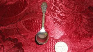 David Andersen? Silver Plate commemorative spoon King Haakon VII of Norway 3