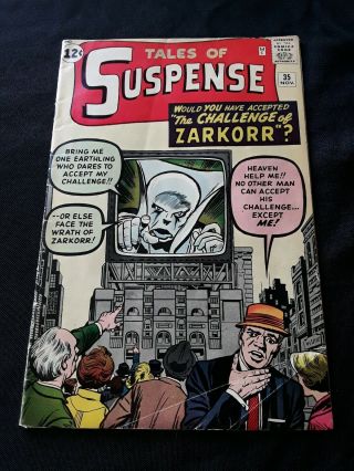 Tales Of Suspense 35 Prototype Of The Watcher (pre - Fantastic Four 13)