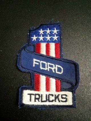 Vintage Ford Trucks 1 Patch