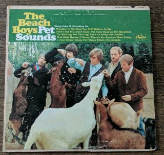 The Beach Boys - Pet Sounds Lp 1966 Capitol Mono Pressing Please Read