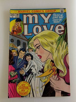 My Love 24 July 1973 Marvel Comics