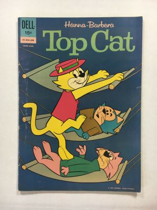 Top Cat 2 Vg/f Gold Key Comic 1962