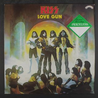 Kiss: Love Gun Lp (uk,  Reissue,  Toc,  Slight Corner Bend) Rock & Pop
