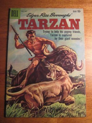 Tarzan 115 (dell,  1959) (fn, ) Bright & Colorful
