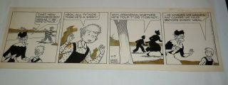 1962 Art Grandma Daily Comic Strip Charles Kuhn King Features 11 - 7 - 62