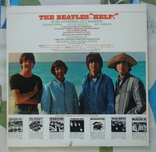 The Beatles OST LP Help - Ticket to Ride - The Night Before VG,  /M - 2