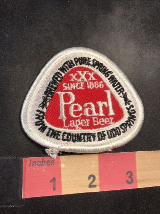 Pearl Lager Beer Advertising Patch 94e8