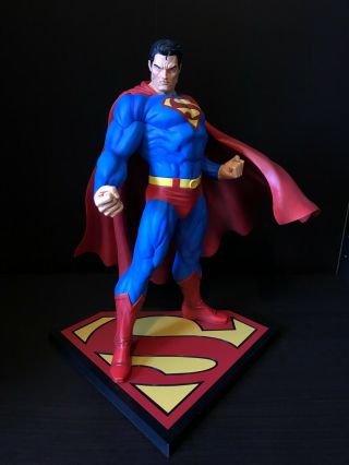 Kotobukiya Superman Artfx Statue " Superman For Tomorrow " 1/6 Scale Dc Jim Lee