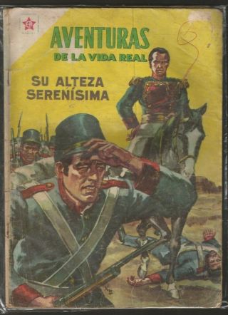 Aventuras 31 Su Alteza Comic Spanish Mexican Novaro 1958