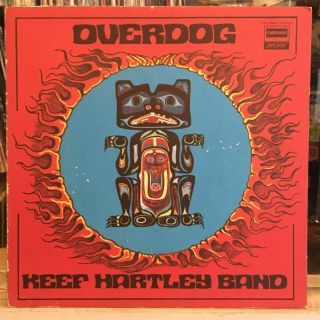[rock/pop] Exc Lp Keef Hartley Band Overdog [original 1971 Deram Issue]