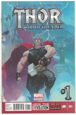 Thor: God Of Thunder 1 & 2 - Esad Ribic Covers - Jason Aaron Scripts - 2013