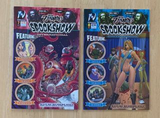 Rob Zombie ' s Spookshow International 1 - 8 Comic Books ML7 – 168 3