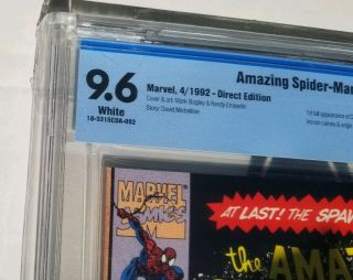 The Spider - Man 361 1st print CBCS 9.  6 KEY 1ST Appearance CARNAGE Hot 7