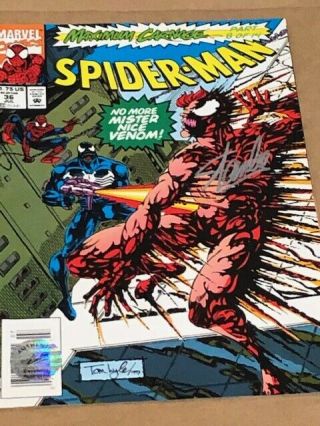 Stan Lee Marvel Signed Spiderman 36 Jul Comic Excelsior Hologram Auto