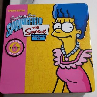 The Simpsons Series 6 Figurines Rare Limited Edition Collectors Tin Tpf