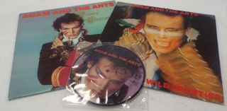 2 X Adam & The Ants Vinyl Lps,  