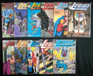 Legion Of - Heroes 1989 Series 4 1 - 125,  0,  Annuals 1 - 7 (missing 4 Books)